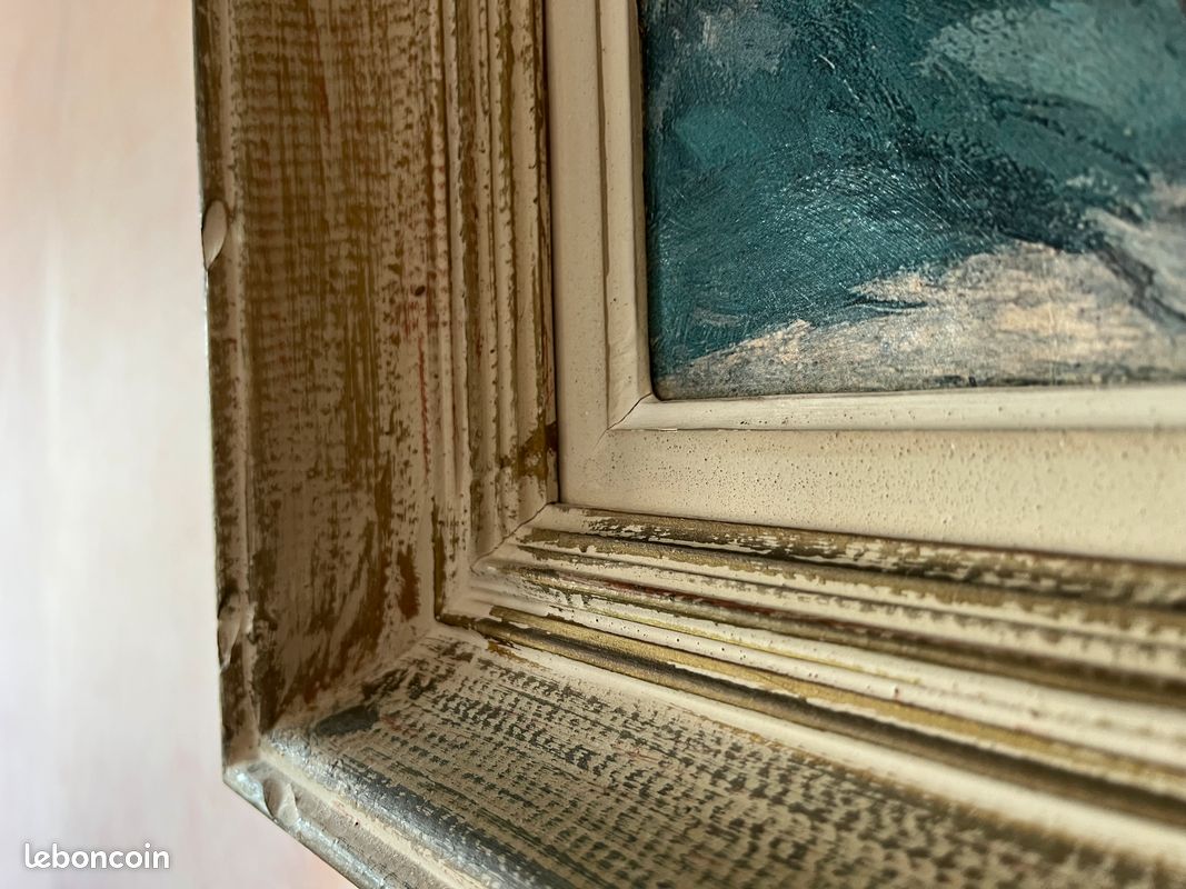 Cadre + reproduction sur toile F. Boucher (image 2)