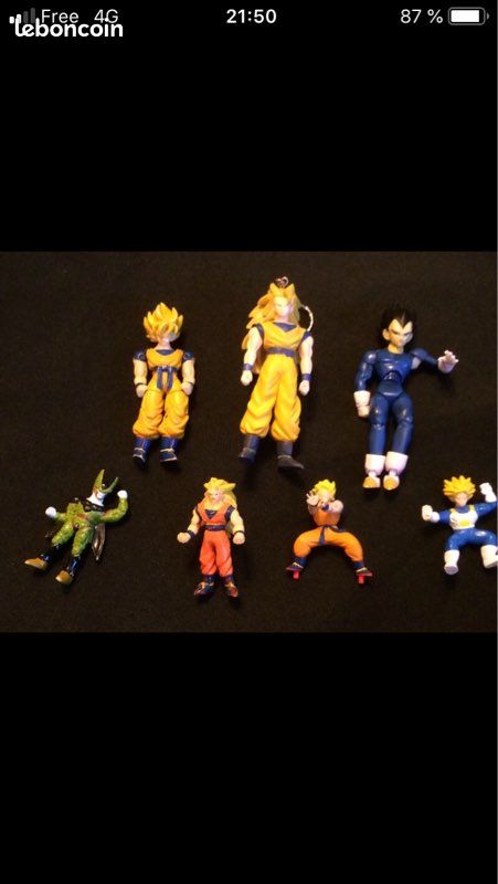 7 personnages Dragon Ball Z (image 1)