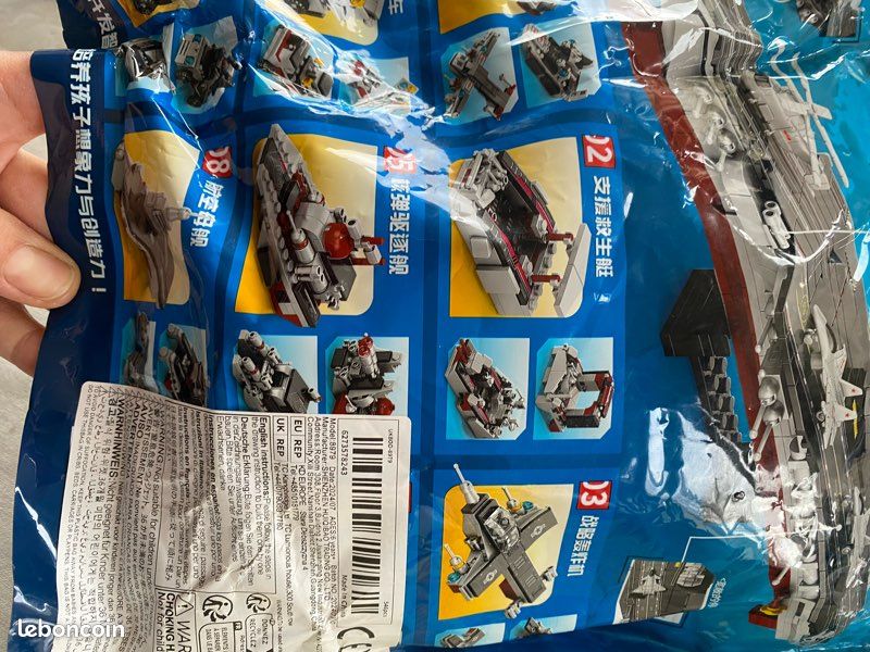 Lego porte avion guerre neuf (image 5)