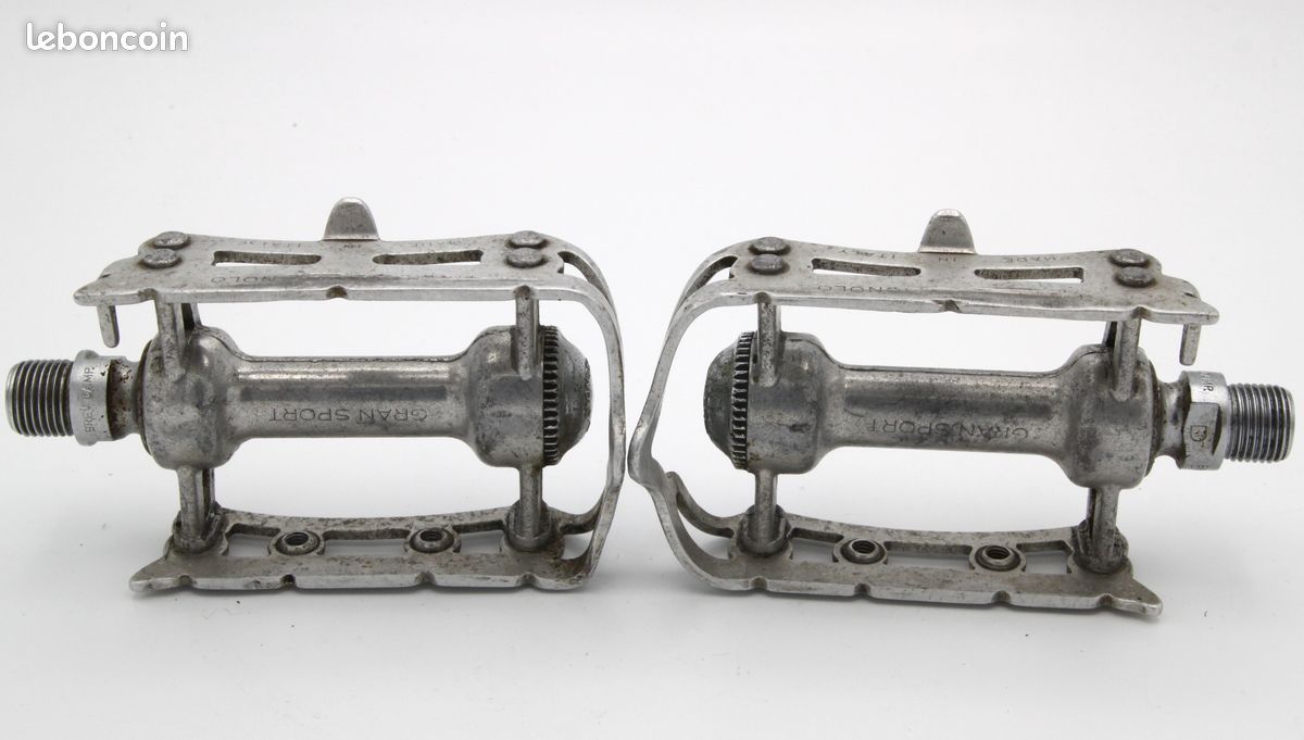 Pédales Vintage Campagnolo Gran Sport - Pour Vélo De Route Classique