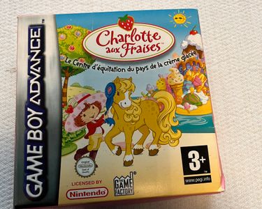 Charlotte aux Fraises Game Boy Advance GBA Nintendo