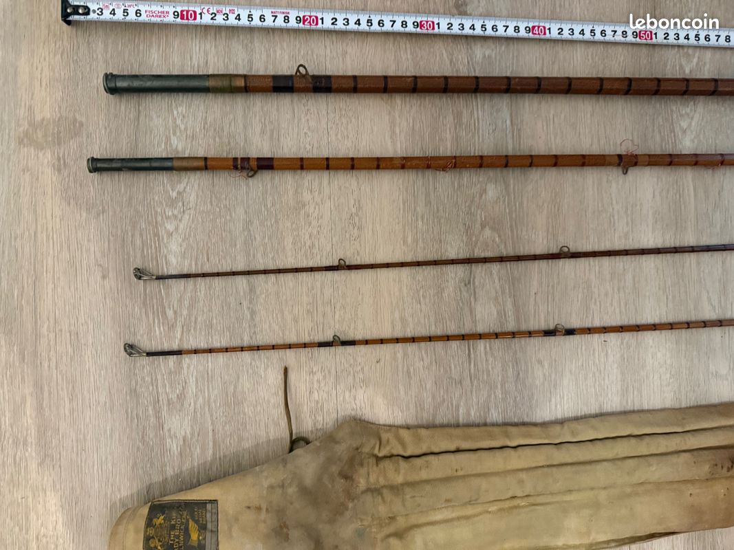 Canne à Mouche Hardy Pour Saumon – 15 Pieds – Pêche En Rivière Occasion
