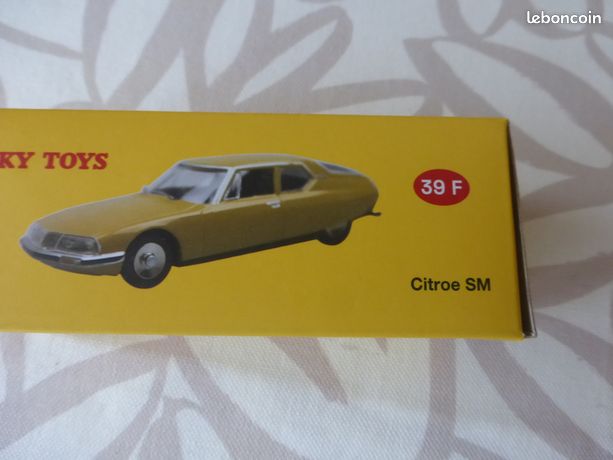 Dinky Toys M75 - Citroën SM Maserati 1/43 Verte - Miniature Atlas D'occasion