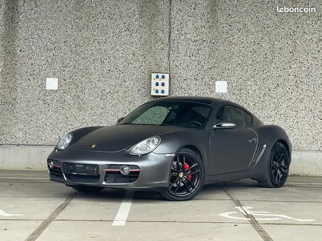 Porsche Cayman PACK SPORT 245 CH BVM - SELLERIE CUIR VOLANT EN (image 1)