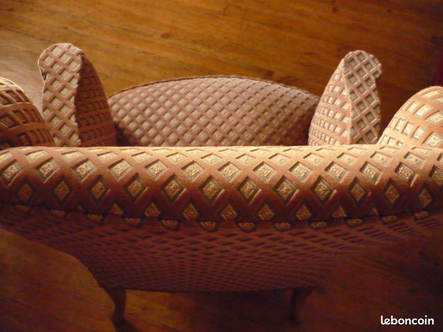 Fauteuil ancien à oreilles (image 6)
