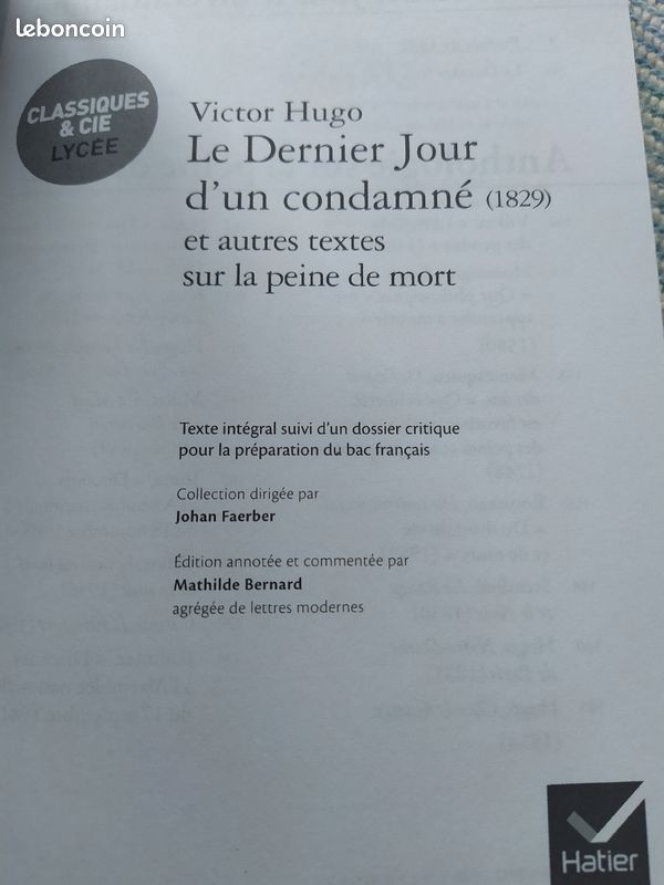 Livre, la peine de mort (image 3)