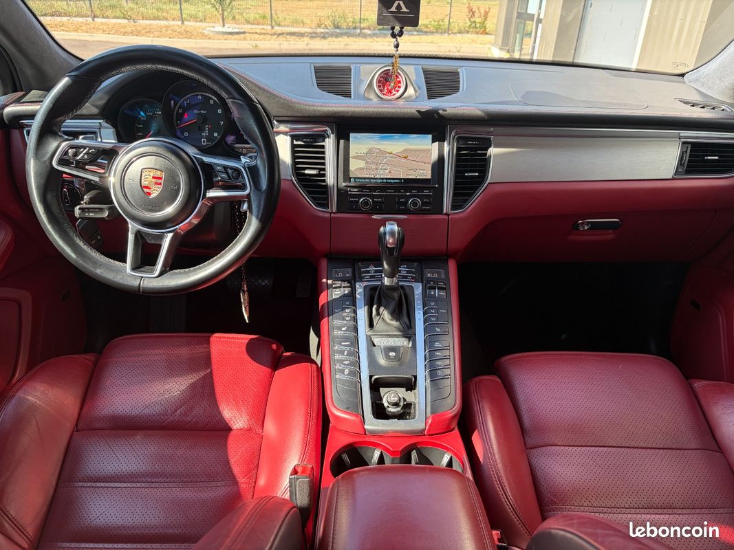 PORSCHE MACAN Turbo 3.6 V6 400 ch PDK avec CARPLAY / AUDIO BOSE / CAMERA (image 10)