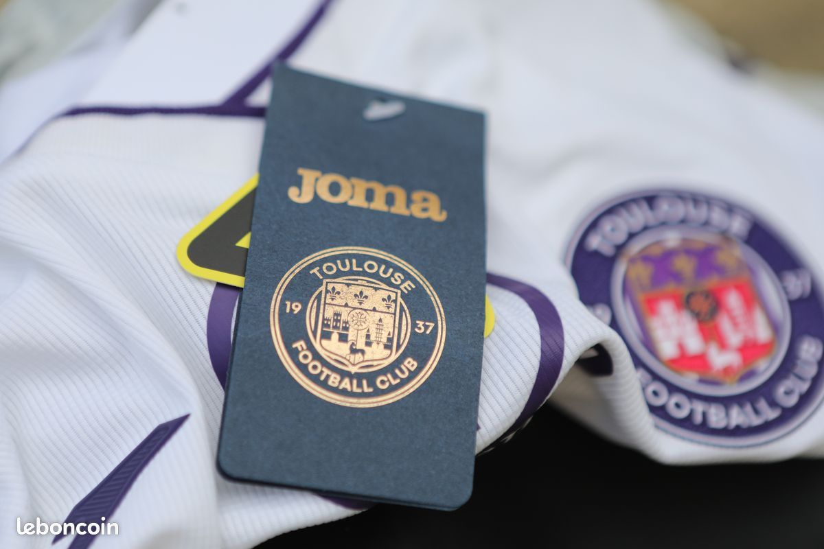 Maillot De Foot Fc Toulouse Téfécé Taille L Neuf