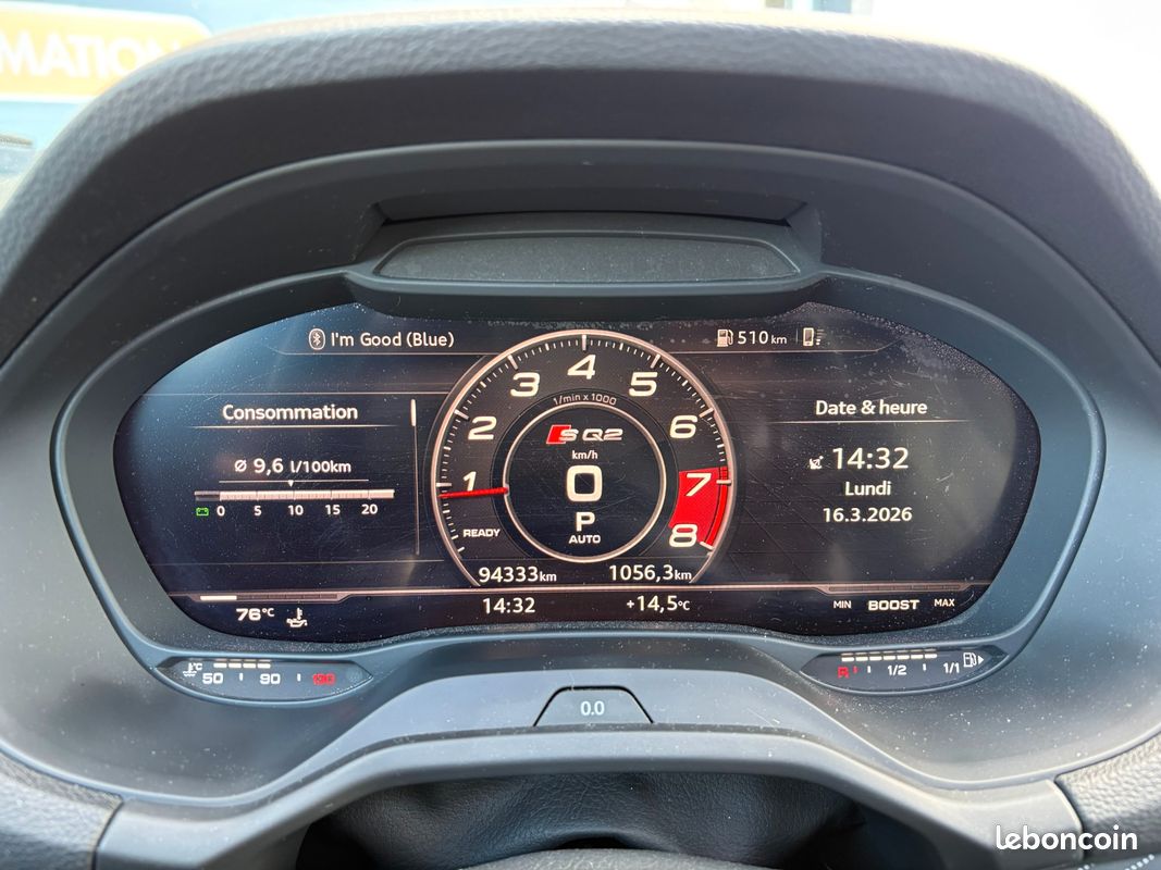 AUDI SQ2 50 TFSI 300CH QUATTRO S TRONIC 7 BVa (image 11)