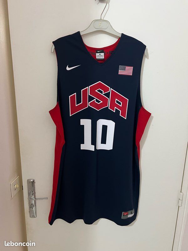 Maillot De Basket USA Nike - Occasion - Vietnam - Taille à Vérifier