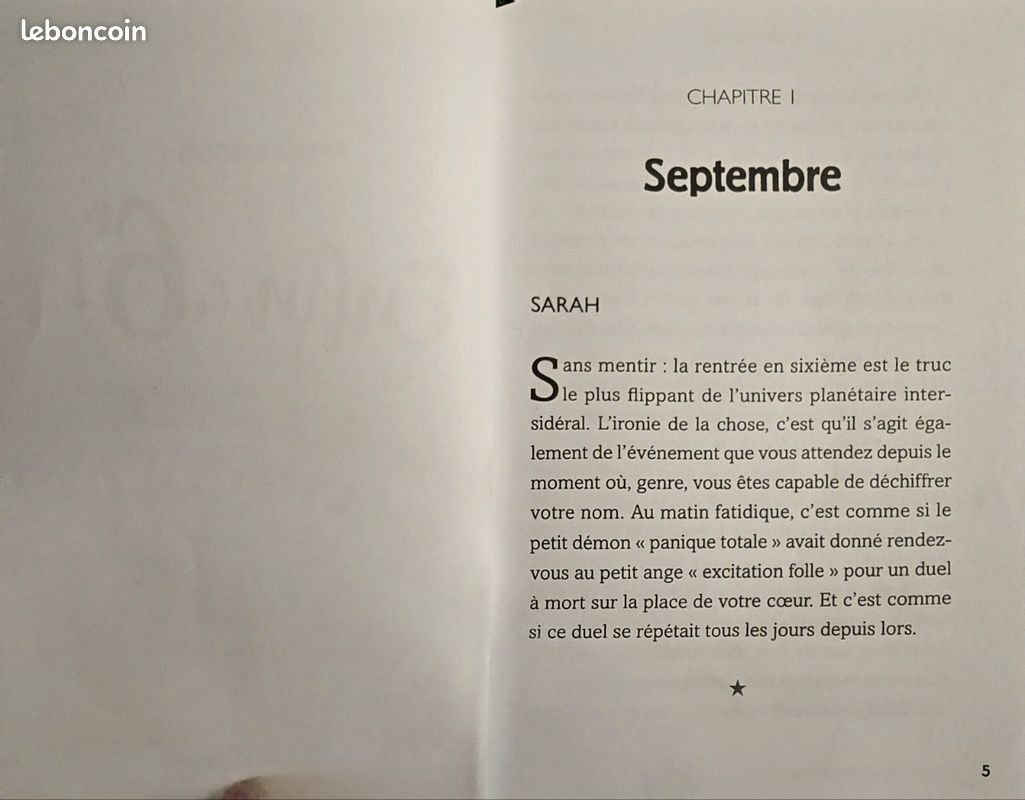 Livre - Enfin la 6e (image 3)