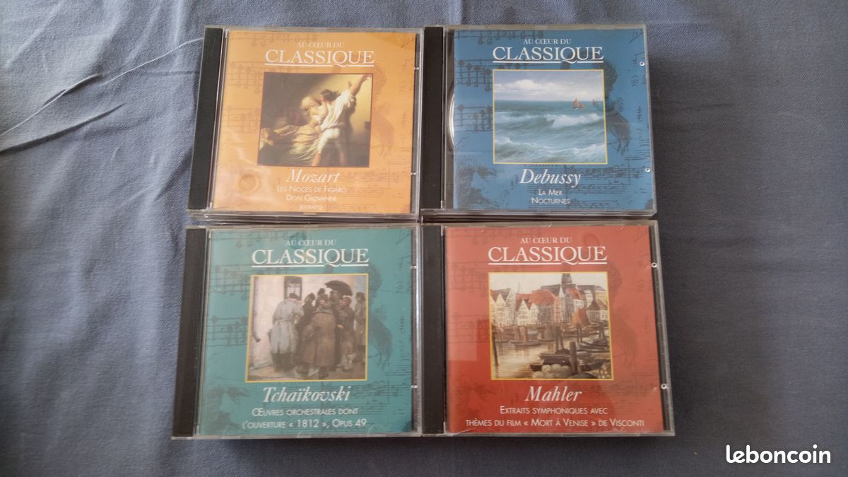 Lot de 46 CD de musique classique - Les plus grands compositeurs et leurs chefs-d'oeuvre - EN PARFAIT ETAT (image 3)