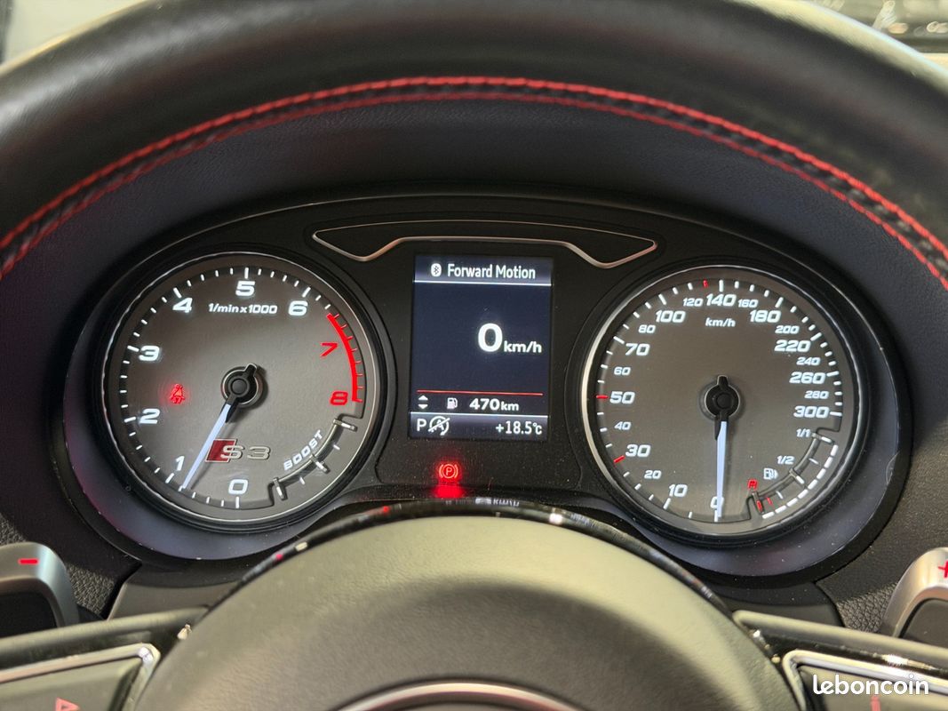 AUDI S3 CABRIOLET 2.0 TFSI 300cv QUATTRO S-Tronic 6 / BO / GRIS NARDO / CARPLAY / ENTRETIEN COMPLET (image 26)