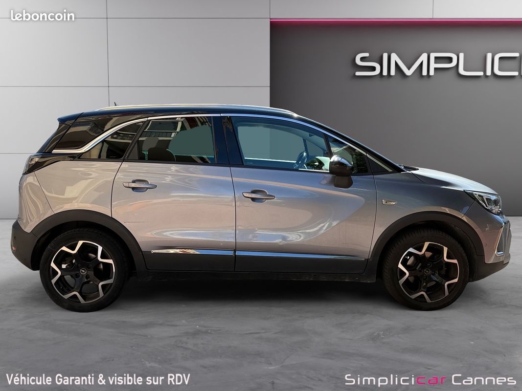 OPEL Crossland Génération I Phase 1 1.2 Turbo 130ch Ultimate BVA 130Ch Garantie 12 mois 97000 kms (image 8)