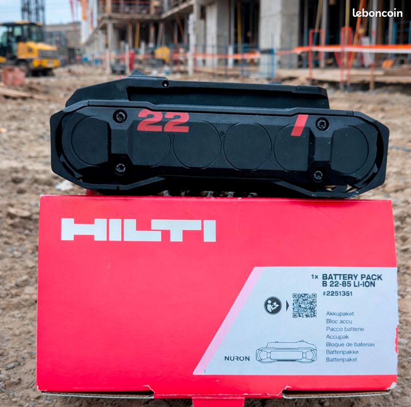 Batterie Hilti B 22-85 Li-ion 22V - Occasion En Bon état