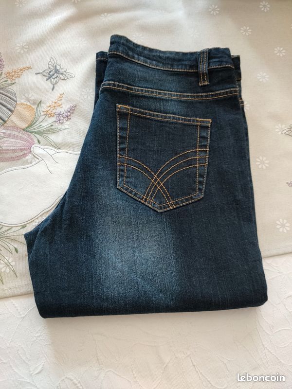 Pantacourt en jean Femme - Taille 38 (image 8)