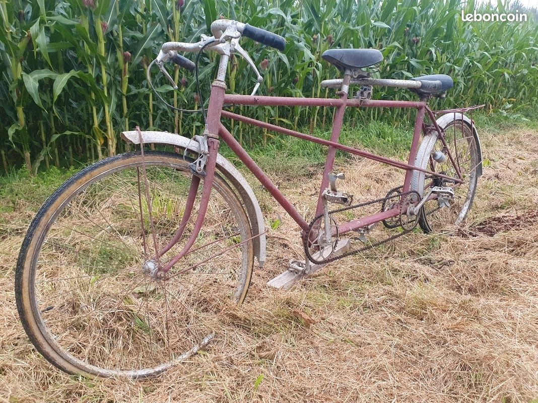 Vélo Tandem ancien à rénover Vélos