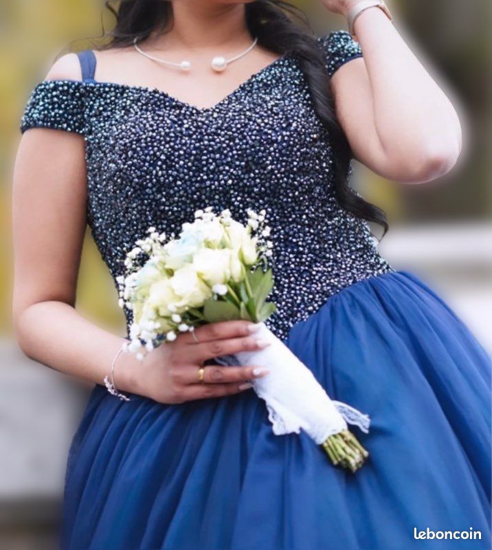 Robe de mariée - bleue (image 1)