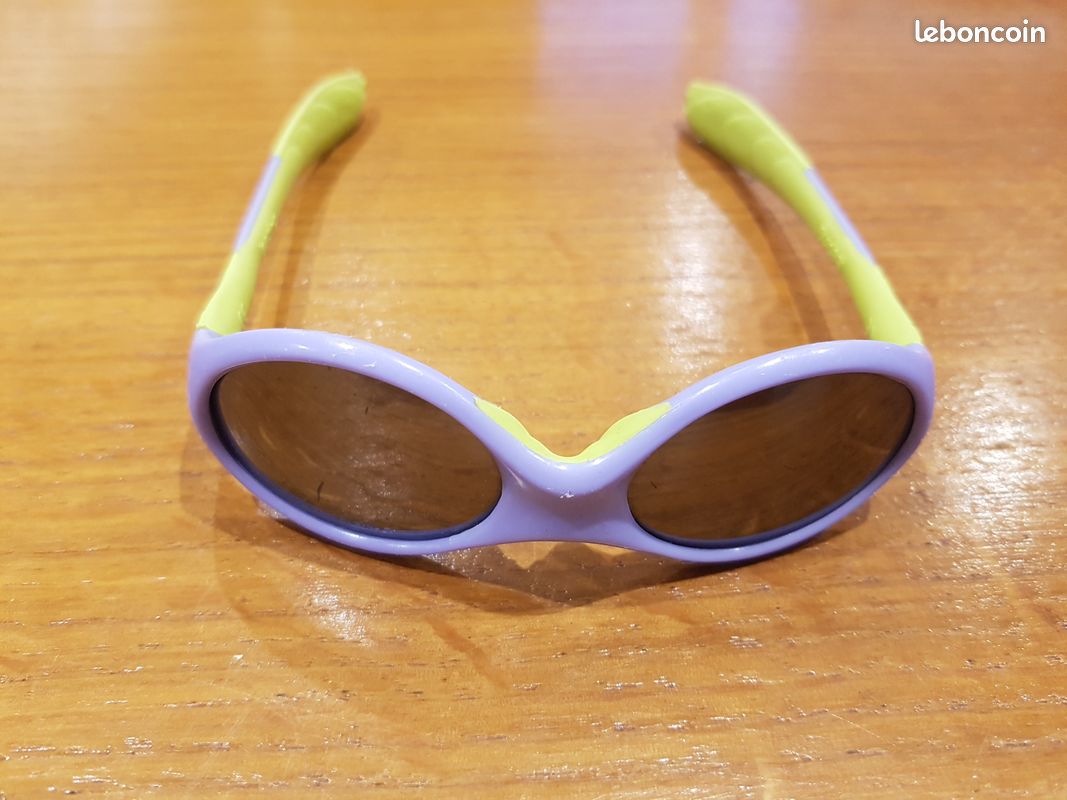 Lunette bébé violette et verte (image 2)