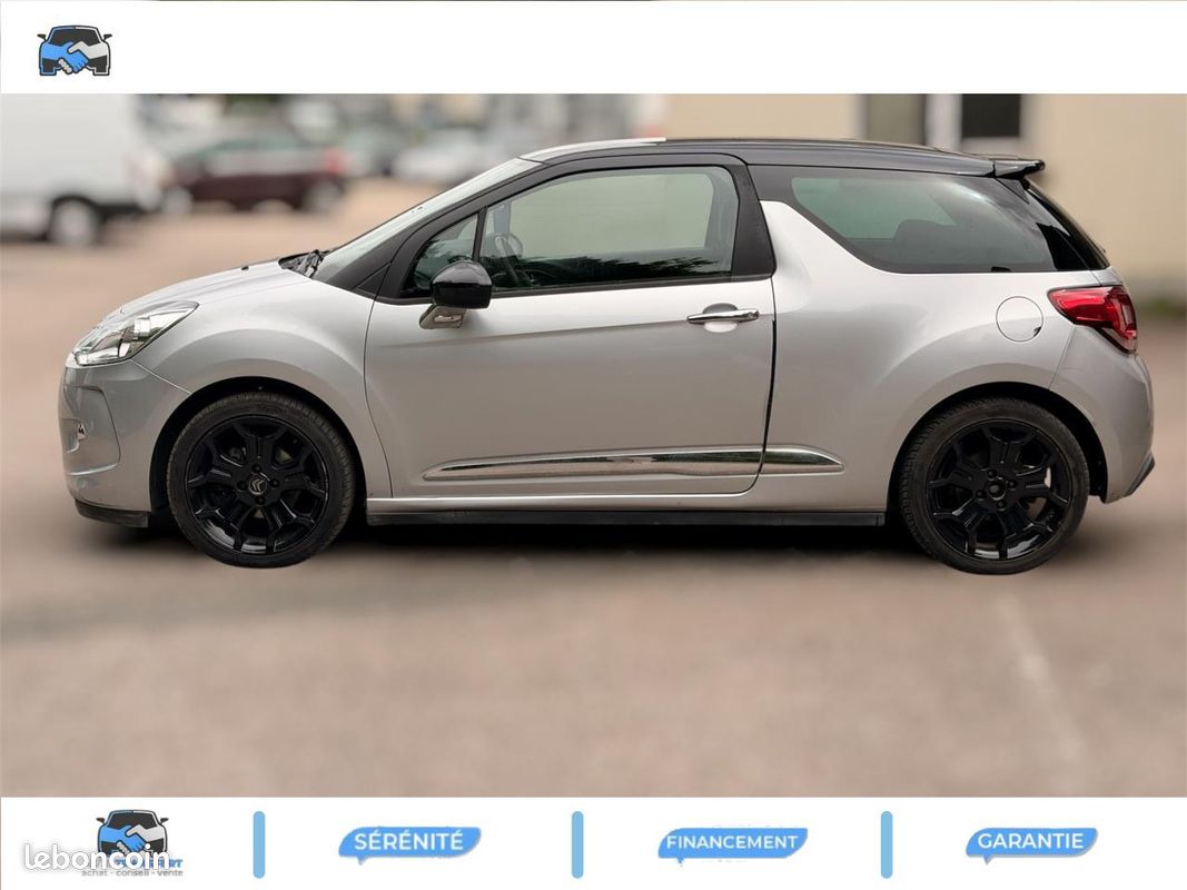 DS DS3 1.6 e-HDi FAP- GARANTIE 2 ans - 110 BERLINE Sport Chic PHASE 1 (image 8)
