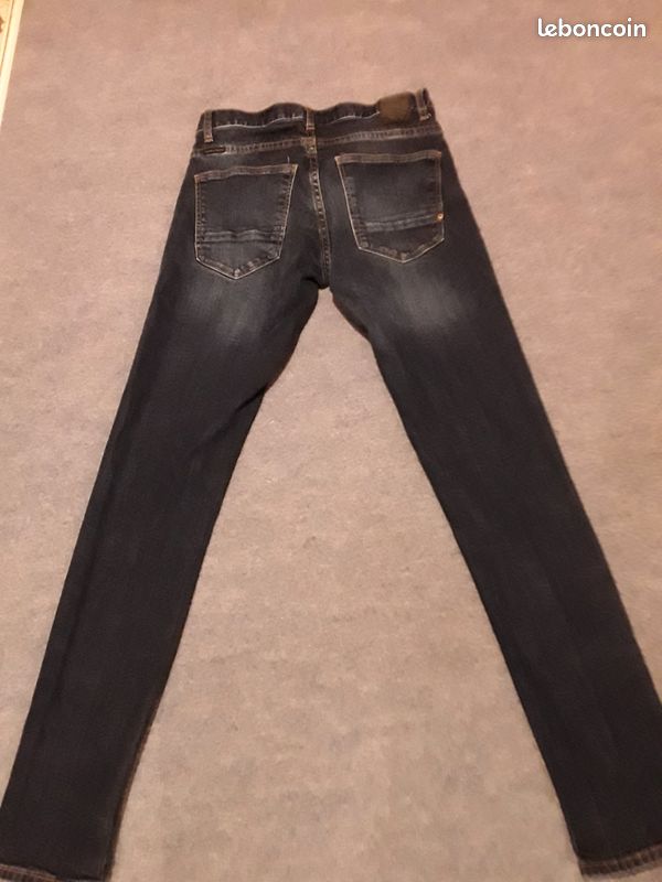 Lot 2 jeans Zara et Bizbee (image 2)