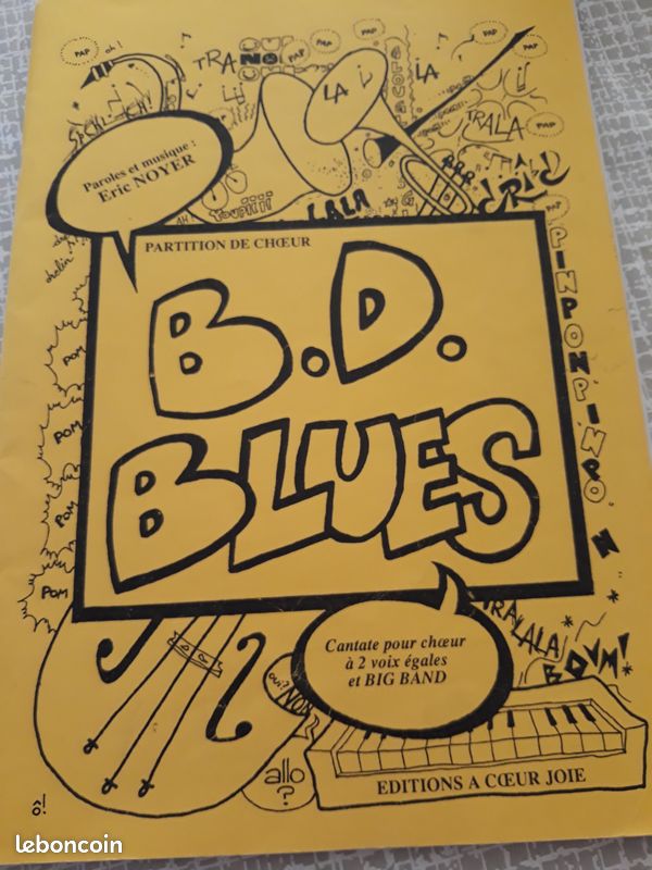BD blues partition de choeur (image 1)