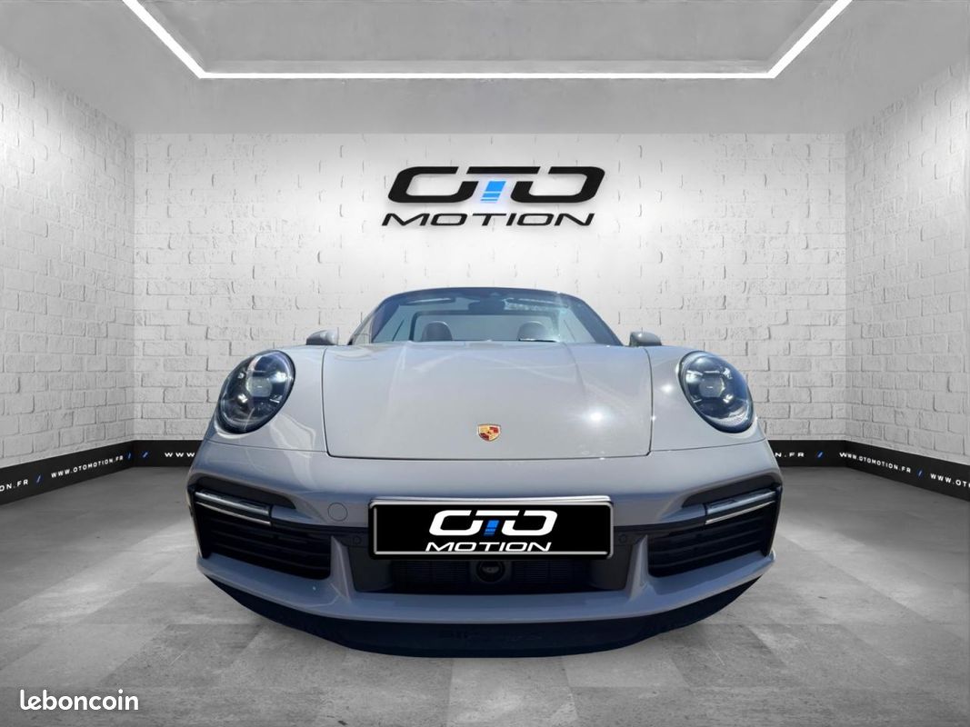 PORSCHE 911 992 Turbo S Cabriolet Exclusive Kreide/Lift/Burmester 3.8i 650 PDK (image 8)