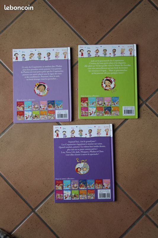 Lot livre enfant " les coquinettes " en lot ou à l'unité (image 2)