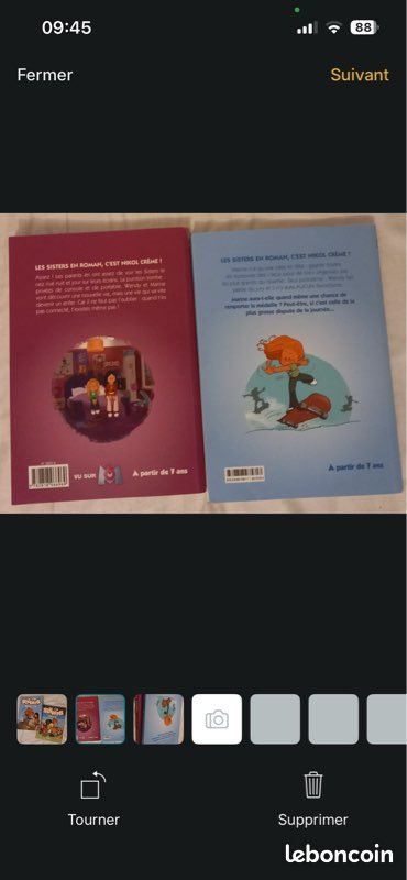 Lot de BD les Sisters tome 5 et 18 (image 2)