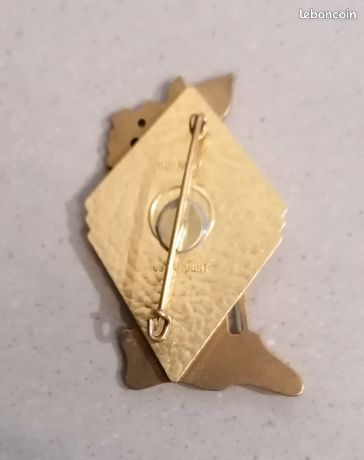 Insigne, broche médaille ski ESF Lièvre D’argent • EUR 16,00