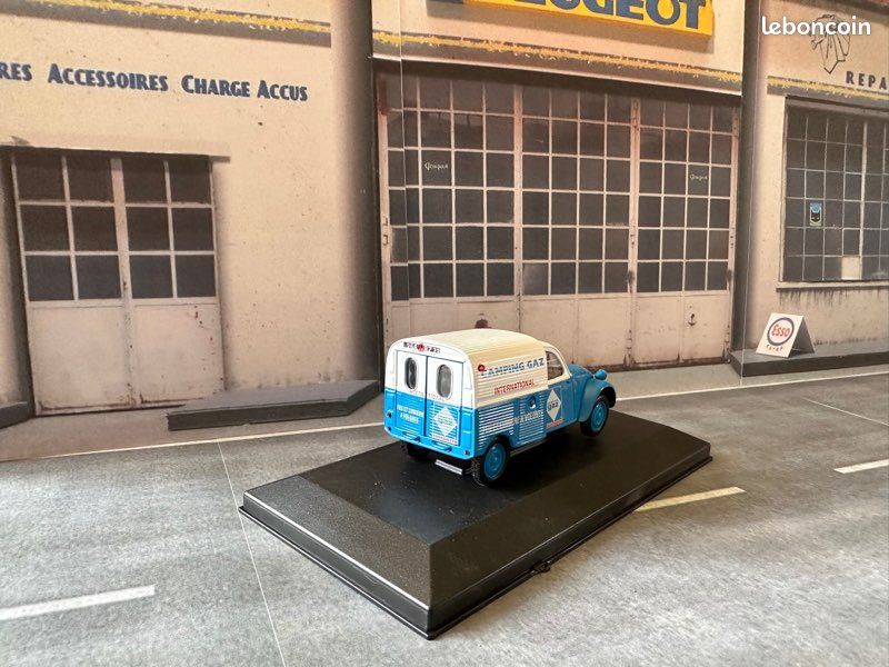Citroën 2 cv AZU - Camping gaz miniature 1/43 (image 2)