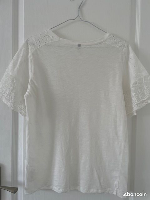 Tee shirt blanc Taille S (image 7)