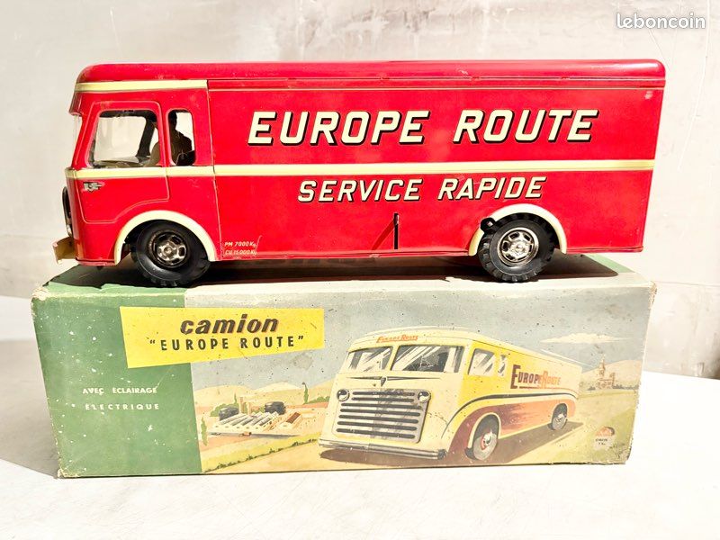 Camion Joustra En Tôle - Vintage - Occasion