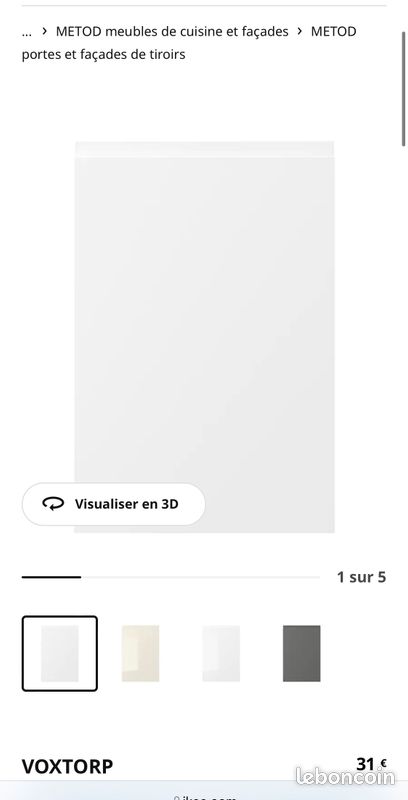 Vorkstrop ikea (image 1)