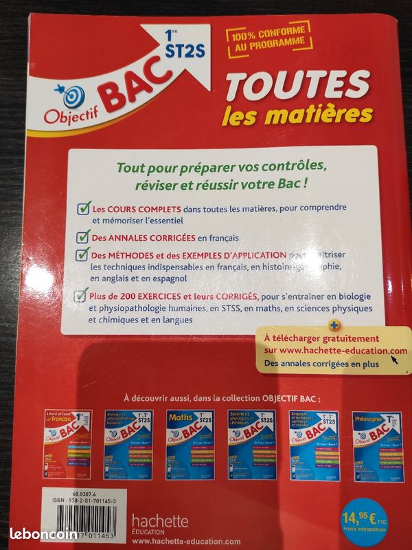 Objectif bac 1ere ST2S (image 2)