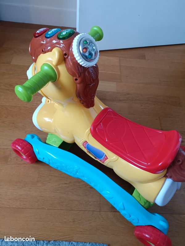 Enfant Cheval A Bascule Et Roulette Pony Cycle PonyCycle