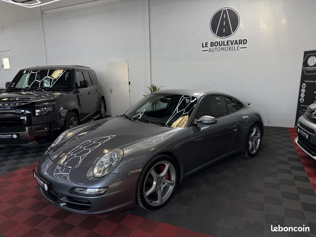 PORSCHE 911 Carrera 4S 3.8i TYPE 997 355CH ECHAPP ET SIEGES SPORT/RADARS (image 2)