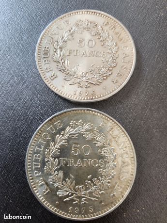 Troc Echange PIECE ARGENT 5 FRANCS HERCULE 1875 A ( ATELIER PARIS) TTB