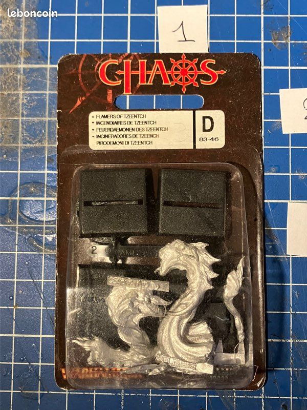 Blister flamer de Tzeentch / métal oop (image 1)