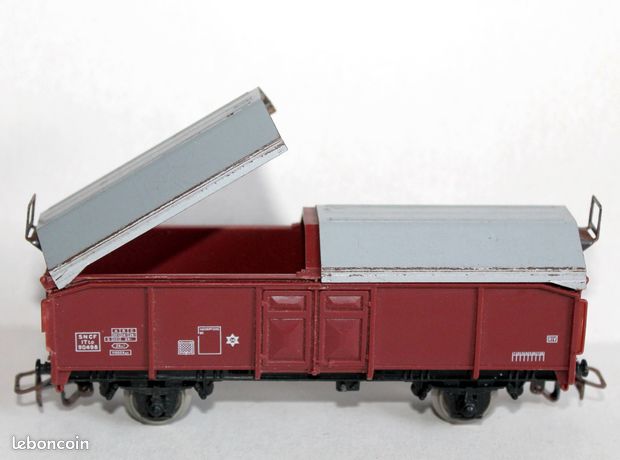 Jouef HJ 6220-1 HO - wagon trémie cerealiers Piéto Lamballe SNCF - Ferromax