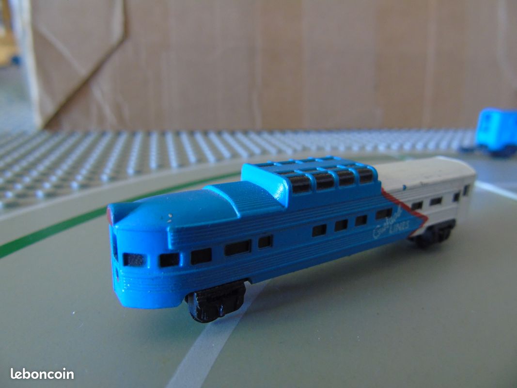 Micro Machines Tren Diesel Azul Micromachines Galoob 1989 | Meses sin interés
