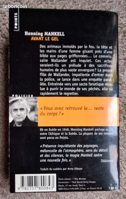 Henning MANKELL – Plusieurs titres, tarif dégressif – LH94 (image 14)