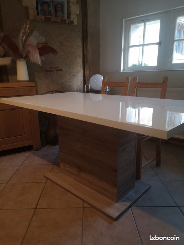 Table blanche 160x80 (image 2)