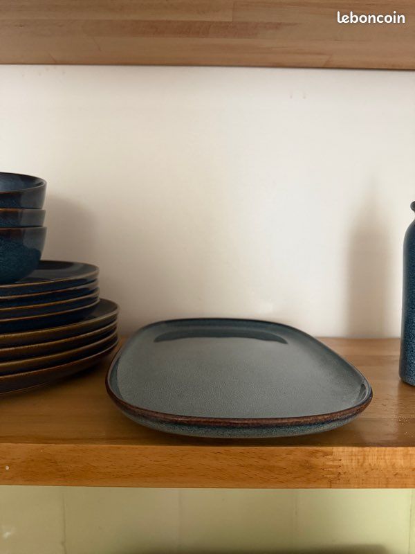 Lot vaisselle IKEA GLADELIG bleu – Très bon état (19 pièces) (image 3)