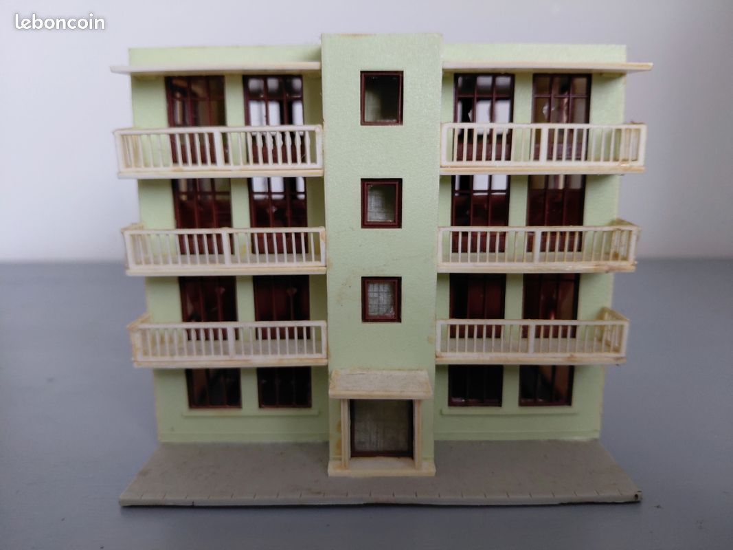 Maquette immeuble jouef ho (image 7)