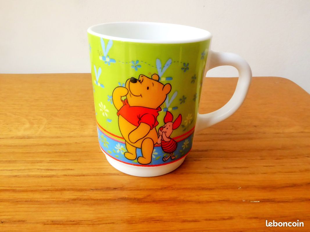 Mug Winnie l'ourson et Porcinet - Disney / Luminarc - Etat neuf (image 1)