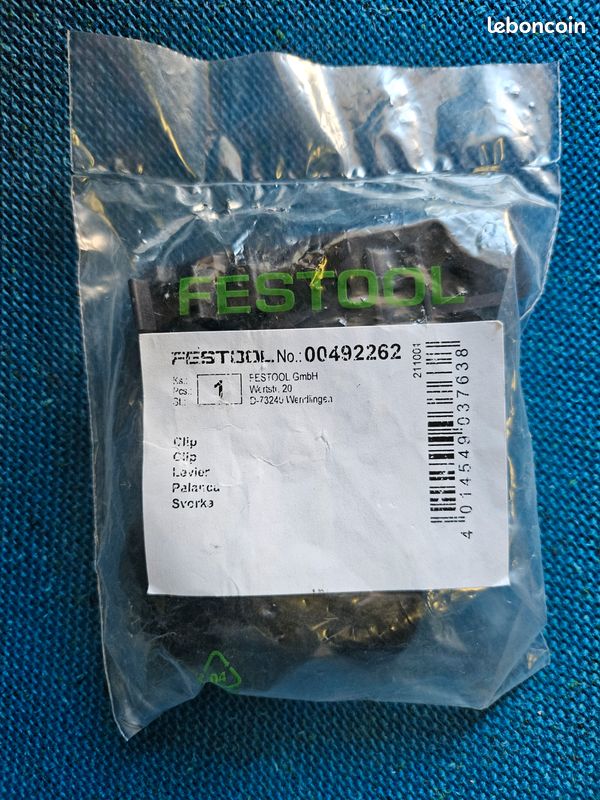 Festool serre câble 492262 pour scie semi stationnaire CS50 (image 1)