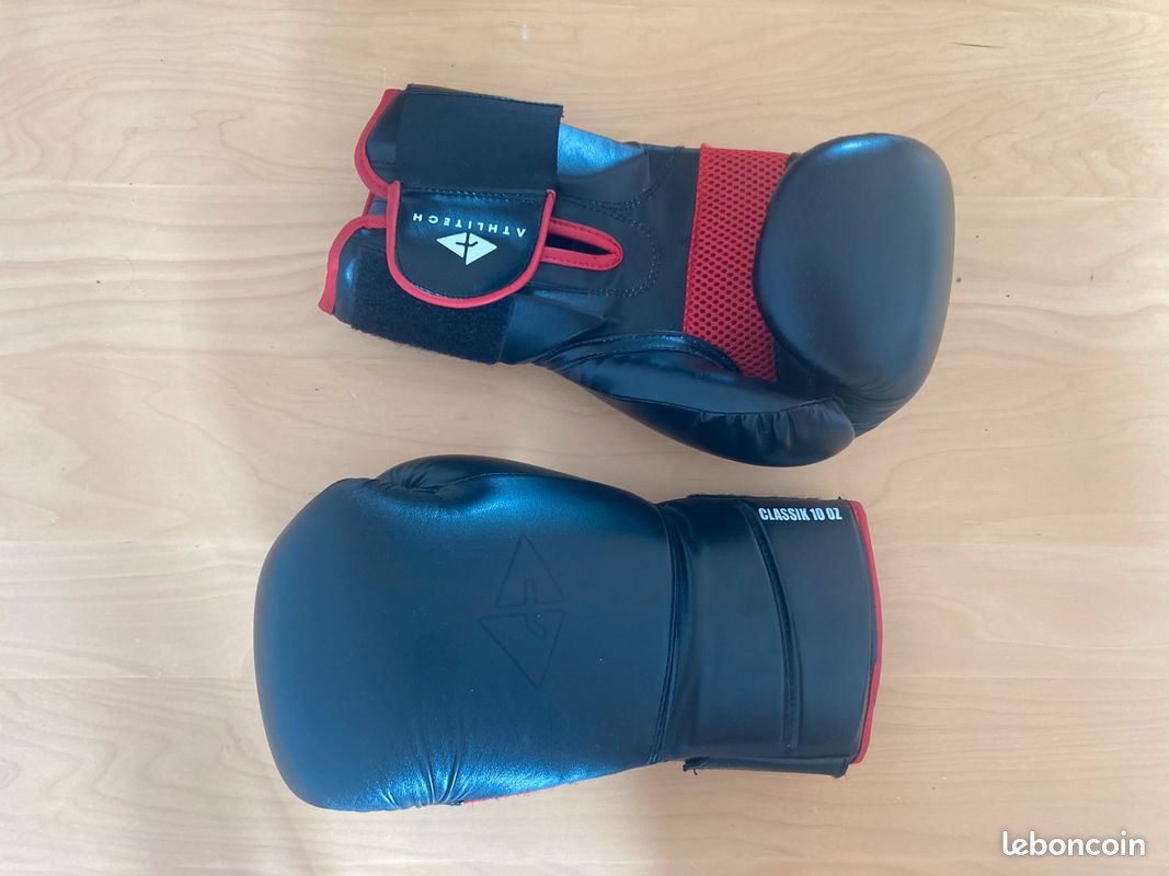 Gants de boxe Athlitech Classik 10 OZ – Comme neufs (image 2)