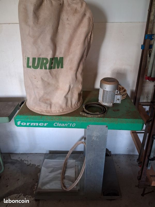 Aspirateur à copeaux lurem former clean'10 (image 1)
