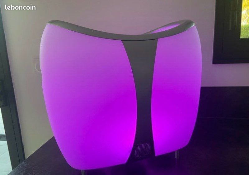 Seau à glace en plastique transparent LED RGB changeant de couleur, seau à bière durable avec fonction haut-parleur Bluetooth - Chine Seau à glace et seau à glace haut-parleur Bluetooth prix